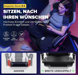 GTPLAYER Gaming Stuhl - LR002, Bild 4