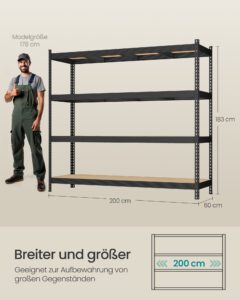 SONGMICS Schwerlastregal, Bild 5