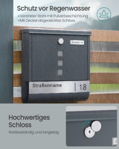 SONGMICS Briefkasten, Bild 6