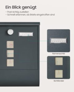 SONGMICS Briefkasten, Bild 5
