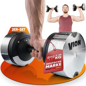 Produktbild verstellbare Kurzhantel von VION