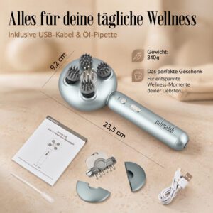 miruá lab Head Spa Massager 4in1, Bild 6