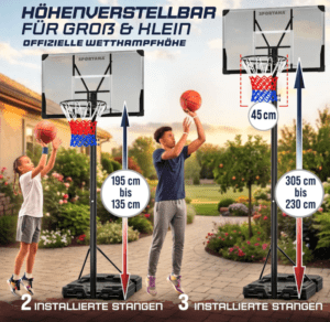 Sportana Basketballkorb Outdoor, Bild 3
