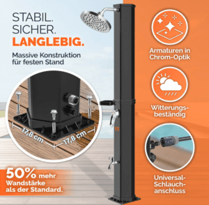 Casaria Solardusche - XL, Bild 3