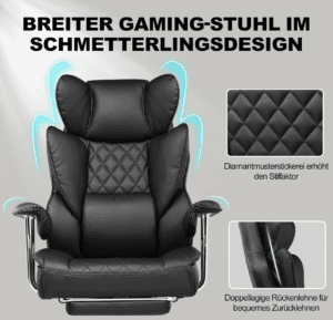 GTPLAYER Gaming/Office Chair - GT205-BLK, Bild 6