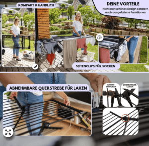 MONDHEIM Wäscheständer - Obsidian, Bild 4