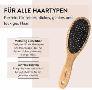 PARSA Beauty Haarbürste Naturkautschuk, Bild 6
