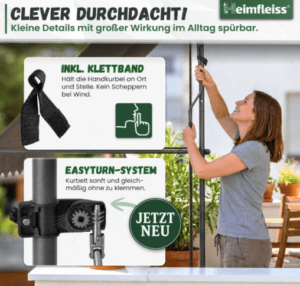 Heimfleiss Klemmmarkise, Bild 4