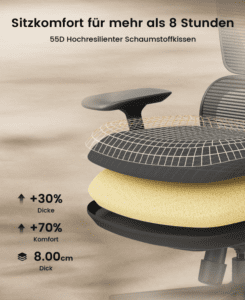 Protoarc Bürostuhl Ergonomisch - EC300, Bild 5