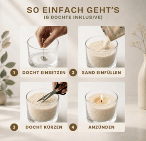 Flamory Duftkerzensand, Bild 3