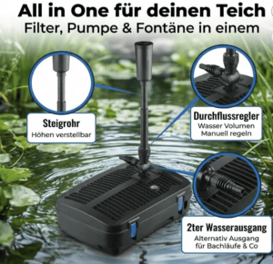 TEICHER Teichpumpe mit Filter und UV-Lampe, Bild 3