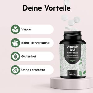 Bloom Naturals Vitamin B12 Tabletten, Bild 4