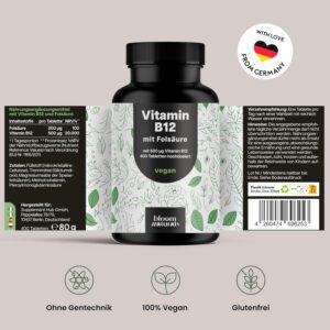 Bloom Naturals Vitamin B12 Tabletten, Bild 6
