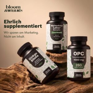 Bloom Naturals Leberkomplex Kapseln - 5-in-1 Komplex, Bild 7