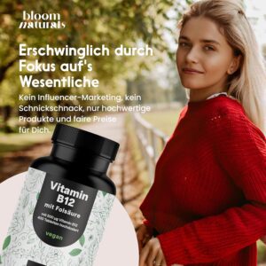 Bloom Naturals Vitamin B12 Tabletten, Bild 5