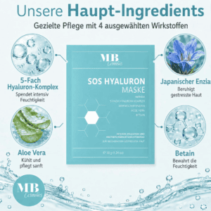 MB Cosmetics SOS Hyaluronmaske, Bild 5