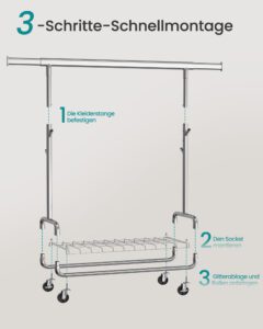 SONGMICS Kleiderständer - HSR014, Bild 2