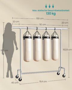 SONGMICS Kleiderständer -  HSR11SV2, Bild 6