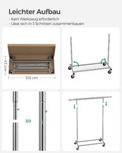 SONGMICS Kleiderständer - HSR13S, Bild 6