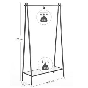 Produktbild Kleiderständer – HSR23BK von SONGMICS