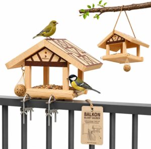 Produktbild Vogelhaus für Balkon – FlexMount 3in1 von BIRDSOUL
