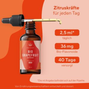 Produktbild Grapefruitextrakt Tropfen von TRUE NATURE