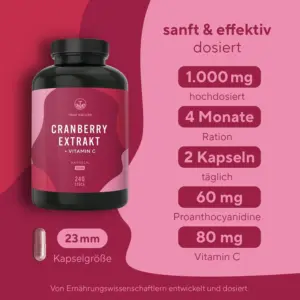 TRUE NATURE Cranberry Kapseln, Bild 6