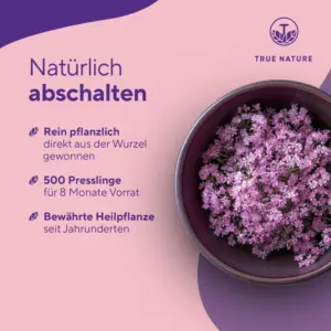 TRUE NATURE Baldrian Presslinge, Bild 3