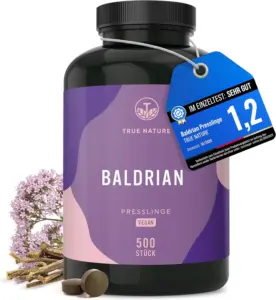 TRUE NATURE Baldrian Presslinge, Bild 2